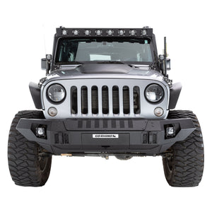 821.04 Go Rhino Trailline Front Bumper Jeep Gladiator JT (20-21) [Straight / Winch Ready] - Redline360