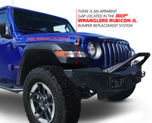 Load image into Gallery viewer, Go Rhino Trailline Front Bumper Jeep Wrangler JK (2018) [Full Width/Winch Ready] - Default Title Alternate Image