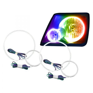 215.96 Oracle LED Headlight Halo Kit Ford Explorer (2002-2005) Multicolored - Redline360