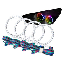 Load image into Gallery viewer, Oracle LED Headlight Halo Rings Hyundai Tiburon (2007-2008) Multicolored - White Alternate Image
