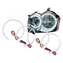 Load image into Gallery viewer, 215.96 Oracle LED Headlight Halo Kit Jeep Grand Cherokee (2005-2010) Multicolored - Redline360 Alternate Image