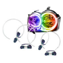 Load image into Gallery viewer, 215.96 Oracle LED Headlight Halo Kit Jeep Grand Cherokee (2005-2010) Multicolored - Redline360 Alternate Image
