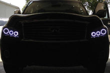 Load image into Gallery viewer, Oracle LED Headlight Halo Rings Infiniti QX56 (2011-2013) Multicolored - White Alternate Image