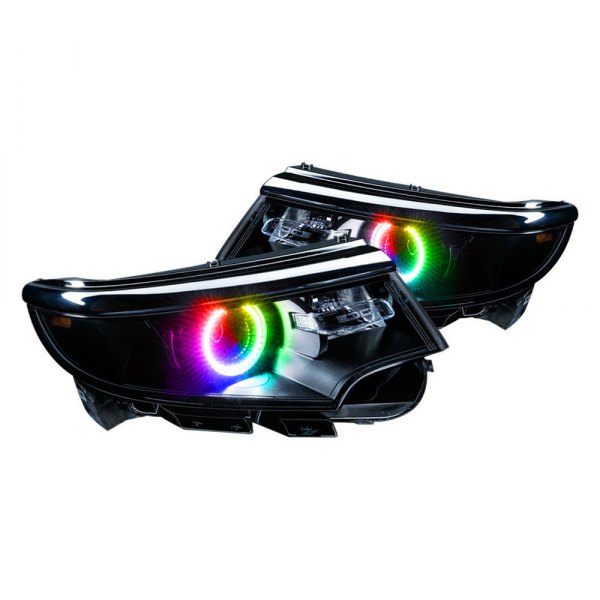 Oracle LED Headlight Halo Kit Ford Edge (2011-2014) Multicolored