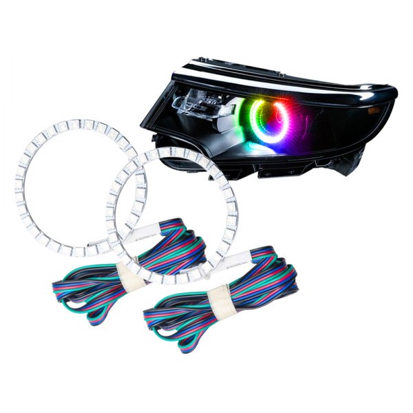 Oracle LED Headlight Halo Kit Ford Edge (2011-2014) Multicolored