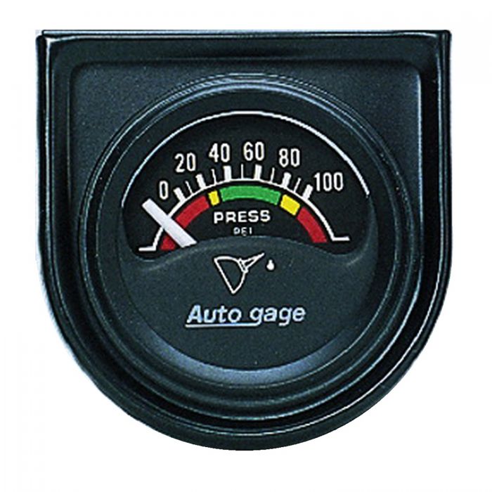 65.24 Autometer Air-Core Oil Pressure Gauge (1-1/2