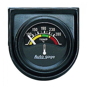42.44 Autometer Air-Core Water Pressure Gauge (1-1/2", 100-280 °F) 2355 - Redline360