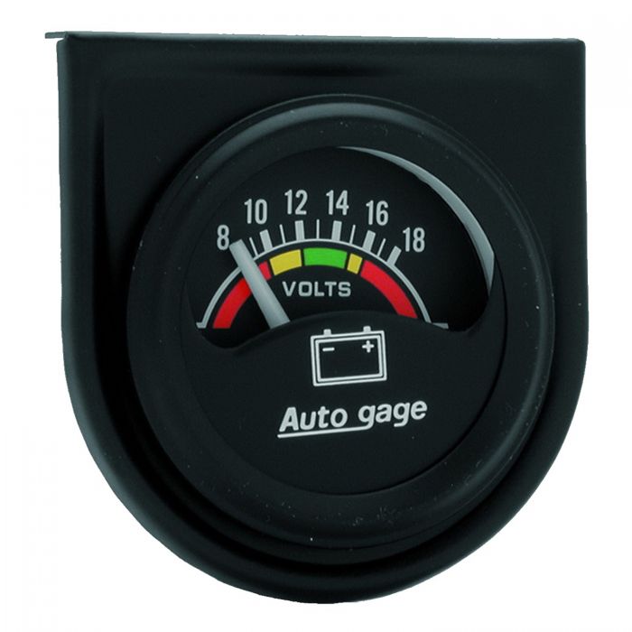 35.19 Autometer Air-Core Volt Meter Gauge (1-1/2