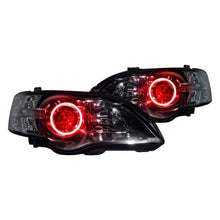 Load image into Gallery viewer, Headlight LED Halo Kit Subaru Legacy 2005 to 2011 Red Alternate Image