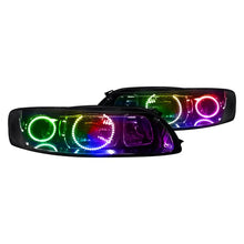 Load image into Gallery viewer, Headlight LED Halo Kit Volvo S60 2005 to 2009 Multicolored Alternate Image