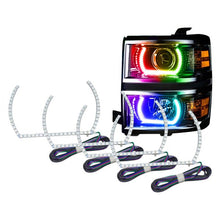 Load image into Gallery viewer, 215.96 Oracle LED Headlight Halo Kit Chevy Silverado (2014-2015) Projector or Non-Projector Headlights - Redline360 Alternate Image