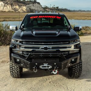 1730.08 Go Rhino BR5.5 Front Bumper Replacement Chevy Silverado 1500 (19-21) Textured Black - Redline360