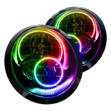 Load image into Gallery viewer, Oracle LED Headlight Halo Rings Mini Cooper (2005-2008) Multicolored - ColorSHIFT w/o Controller Alternate Image