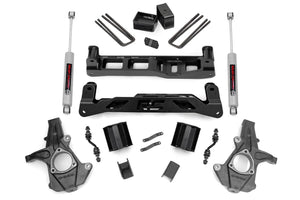 Rough Country Lift Kit GMC Sierra 1500 2WD (2014-2018) 5" Lift w/ Shocks