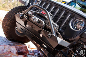 699.95 ICON Pro-Series Front Bumpers Jeep Gladiator JT (20-21) w/ Bars & Tabs or Stingers & Tabs - Redline360