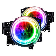 Load image into Gallery viewer, Oracle LED Headlight Halo Kit Toyota FJ Cruiser (2007-2014) Multicolored - ColorSHIFT w/ No Controller Alternate Image