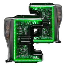 Load image into Gallery viewer, Oracle Headlight Halo Upgrade Kit Ford F250/350 Super Duty (17-19) [Dynamic ColorSHIFT] 2522-332 - Default Title Alternate Image
