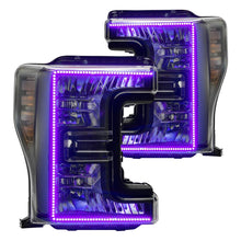 Load image into Gallery viewer, Oracle Headlight Halo Upgrade Kit Ford F250/350 Super Duty (17-19) [Dynamic ColorSHIFT] 2522-332 - Default Title Alternate Image