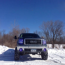 Load image into Gallery viewer, Oracle LED Headlight Halo Rings GMC Sierra (2007-2013) RGB Square or Round Style - Square Style / White Alternate Image