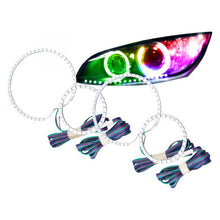 Load image into Gallery viewer, Oracle LED Headlight Halo Kit BMW E90 E91 E92 E93 (2006-2011) Multicolored - Non-Projector / ColorSHIFT - No Controller Alternate Image