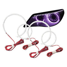 Load image into Gallery viewer, Oracle LED Headlight Halo Kit BMW 6 Series (2002-2005) Multicolored - UV/Purple Alternate Image