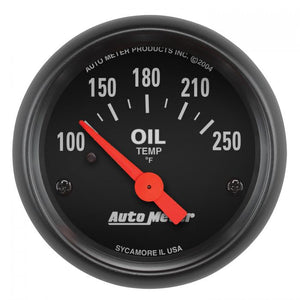 79.10 Autometer Z-Series Air-Core Oil Temperature Gauge (2-1/16") 2638 - Redline360