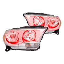 Load image into Gallery viewer, Oracle LED Headlight Halo Kit Dodge Durango (2011-2013) Multicolored - Red Alternate Image