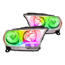 Load image into Gallery viewer, Oracle LED Headlight Halo Kit Dodge Durango (2011-2013) Multicolored - ColorSHIFT w/o Controller Alternate Image