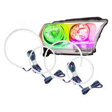 Load image into Gallery viewer, Oracle LED Headlight Halo Kit Dodge Durango (2011-2013) Multicolored - ColorSHIFT w/o Controller Alternate Image