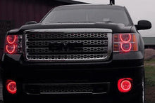 Load image into Gallery viewer, Oracle LED Headlight Halo Rings GMC Sierra (2007-2013) RGB Square or Round Style - Square Style / White Alternate Image