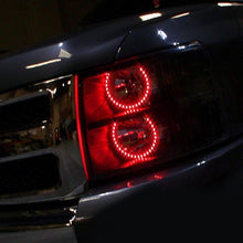 Load image into Gallery viewer, Oracle LED Headlight Halo Rings GMC Sierra (2007-2013) RGB Square or Round Style - Square Style / White Alternate Image