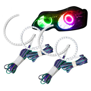 215.96 Oracle LED Headlight Halo Kit Jaguar XF (2008-2010) Multicolored - Redline360