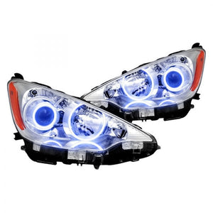 Headlight LED Halo Kit Toyota Prius 2011 to 2012 Blue