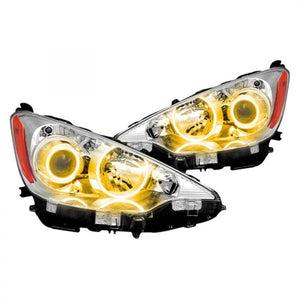 Headlight LED Halo Kit Toyota Prius 2011 to 2012 Yellow
