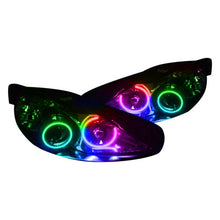 Load image into Gallery viewer, Oracle LED Headlight Halo Rings Hyundai Genesis (2009-2010) Multicolored RGB - ColorSHIFT w/o Controller Alternate Image