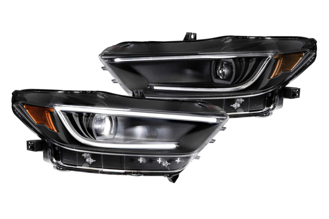 Morimoto Headlights Ford Mustang (2015-2017) XB LED - Black