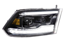 Load image into Gallery viewer, Morimoto Headlights Dodge Ram 1500/HD (09-18) [XB LED - Black] White or Amber DRL - White DRL Alternate Image