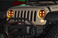 Load image into Gallery viewer, Morimoto Sealed 7 2.0 Bi-LED Headlights Jeep Wrangler JK (2007-2017)  - Black LF271 Alternate Image