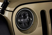 Load image into Gallery viewer, Morimoto Sealed 7 2.0 Bi-LED Headlights Jeep Wrangler JK (2007-2017)  - Black LF271 Alternate Image