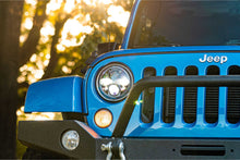 Load image into Gallery viewer, Morimoto Sealed 7 2.0 Bi-LED Headlights Jeep Wrangler JK (2007-2017)  - Black LF271 Alternate Image