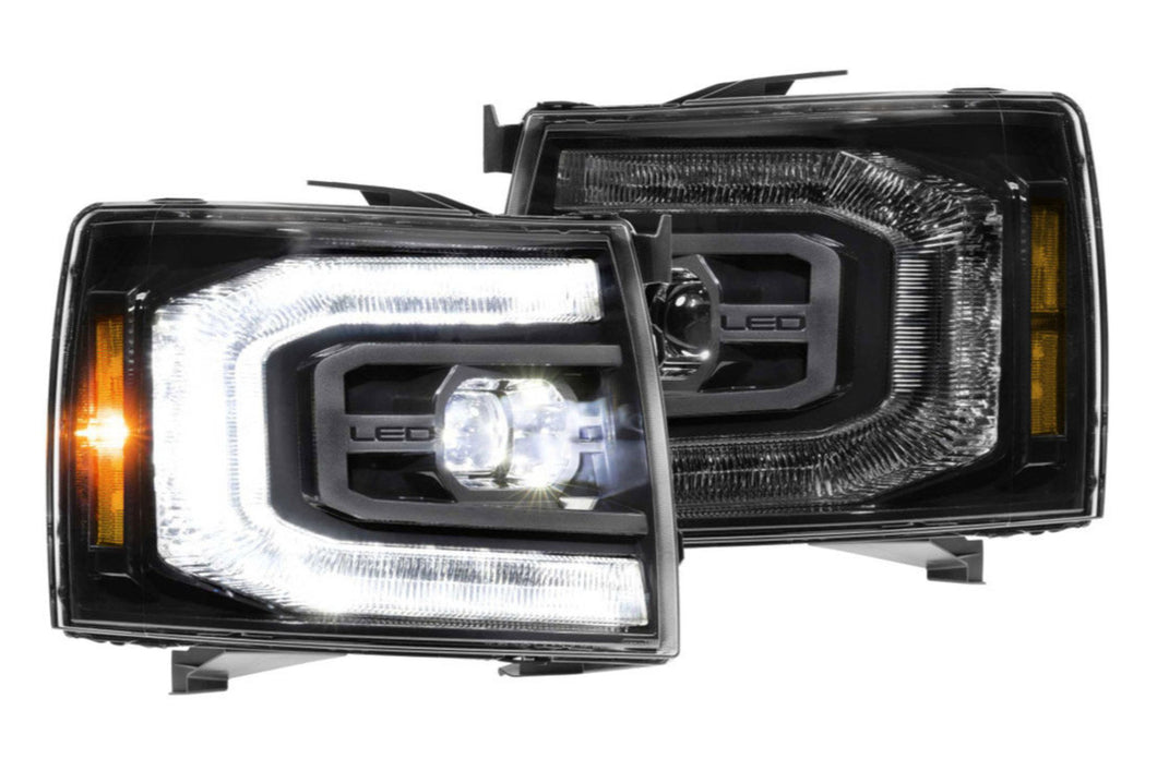 Morimoto Headlights Chevy Silverado (2007-2013) XB LED - Black