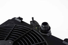 Load image into Gallery viewer, CSF Universal Half Radiator with 12 high-performance SPAL Fan Polished or Black - Polished Alternate Image