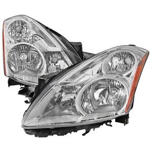 159.95 Spec-D OEM Replacement Headlights Nissan Altima (2010-2011-2012) Black or Chrome - Redline360