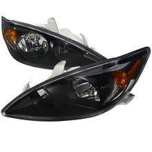 Load image into Gallery viewer, 99.95 Spec-D OEM Replacement Headlights Toyota Camry (2002-2003-2004) Black / Chrome - Redline360 Alternate Image