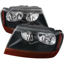 Load image into Gallery viewer, 109.95 Spec-D OEM Replacement Headlights Jeep Grand Cherokee (99-04) Chrome / Smoke / Black - Redline360 Alternate Image