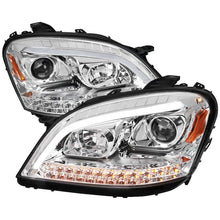 Load image into Gallery viewer, 389.95 Spec-D Projector Headlights Mercedes ML320 ML350 ML450 ML500 ML550 ML63 W164 (06-08) Sequential Black/Chrome - Redline360 Alternate Image