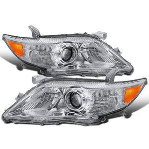 169.95 Spec-D OEM Replacement Headlights Toyota Camry (2010-2011) Black / Chrome - Redline360