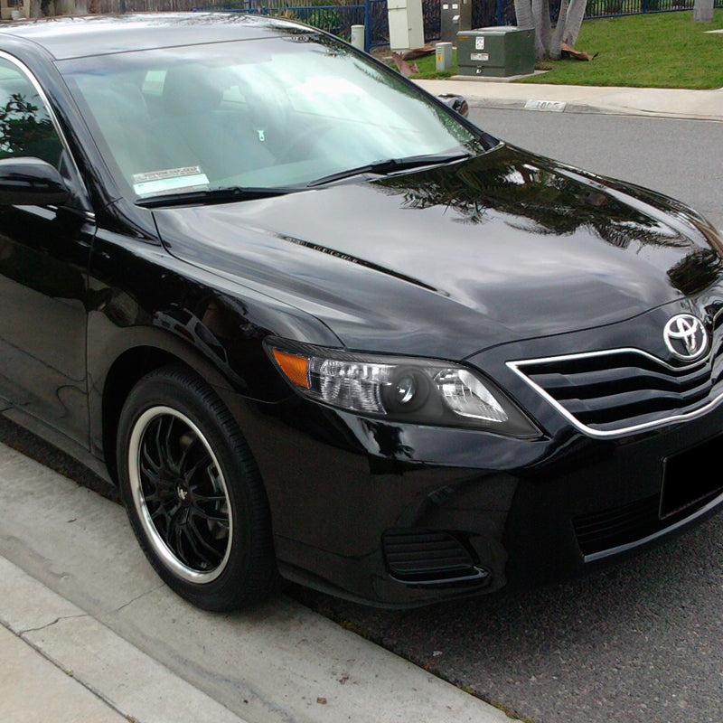 169.95 Spec-D OEM Replacement Headlights Toyota Camry (2010-2011) Black / Chrome - Redline360