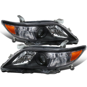 169.95 Spec-D OEM Replacement Headlights Toyota Camry (2010-2011) Black / Chrome - Redline360