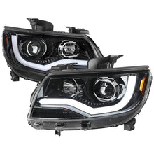 Load image into Gallery viewer, 309.95 Spec-D Projector Headlights Chevy Colorado (2015-2021) LED Bar - Black / Smoke / Chrome - Redline360 Alternate Image